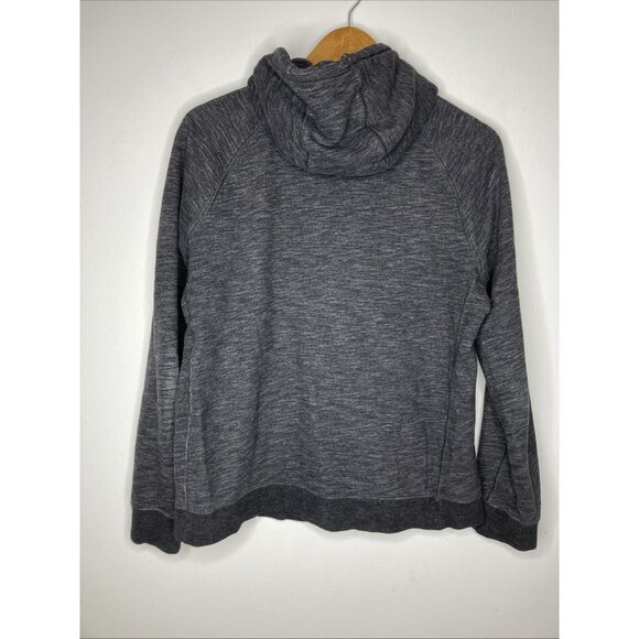 Nike Gray Full Zip Hoodie Women's Medium Sweater - Picture 6 of 7